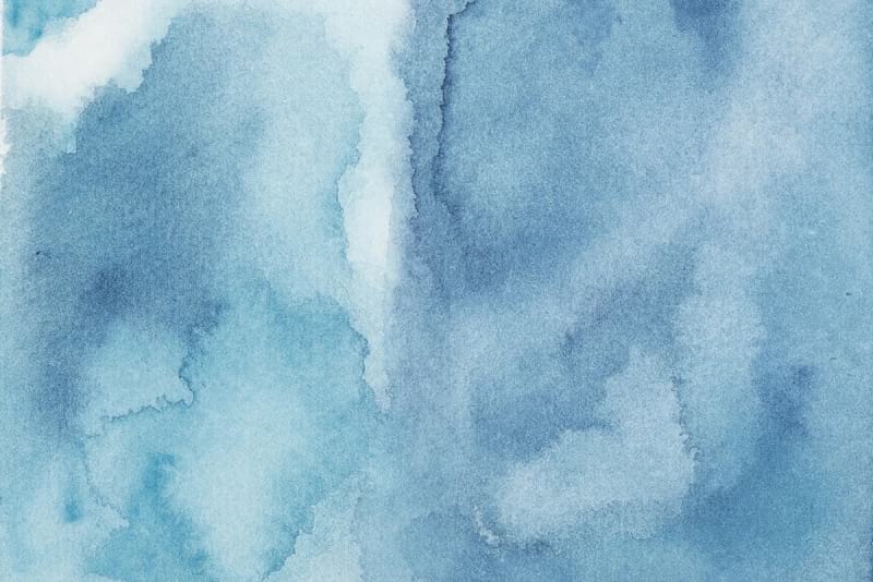 Fototapeta Hellblaues Aquarell