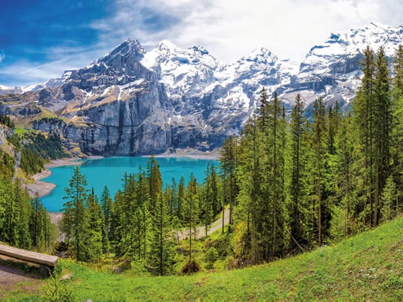 Fototapeta Berge in den Alpen