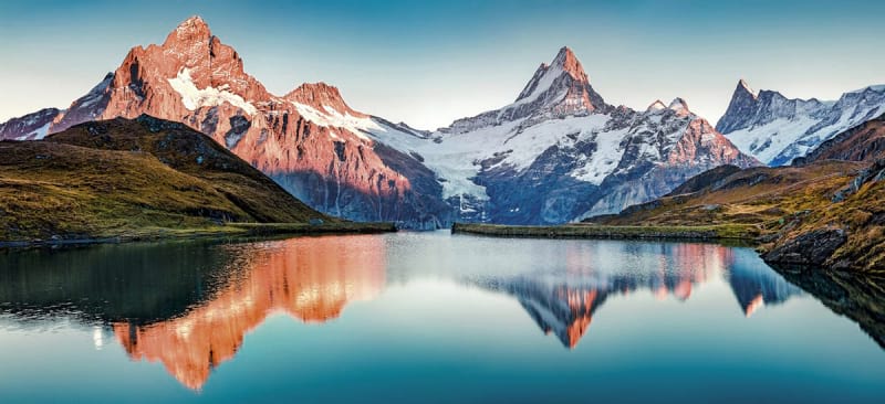 Fototapeta Ruhiger Bergsee