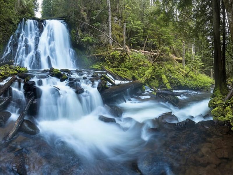 Fototapeta Lauter Wasserfall