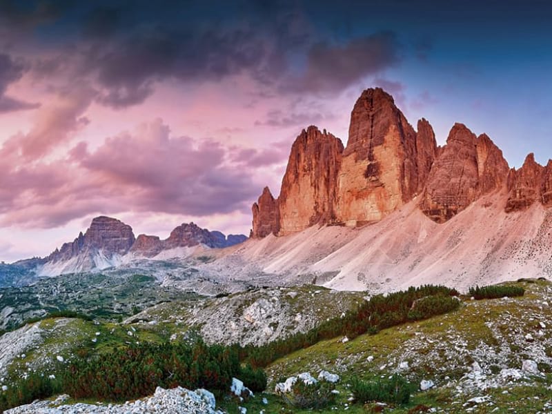 Fototapeta Naturschutzgebiet in Italien