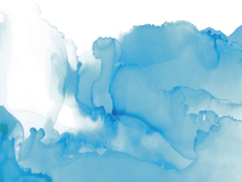 Fototapeta Blaues Aquarell