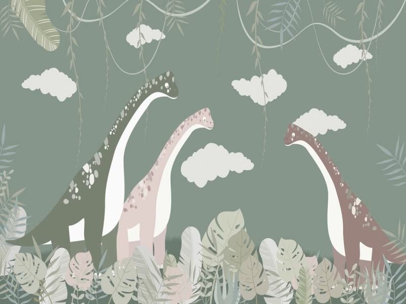 Fototapeta Niedliche Dinosaurier