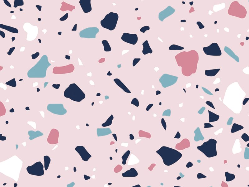 Fototapeta Rosa Mosaikmarmor fragment # 1