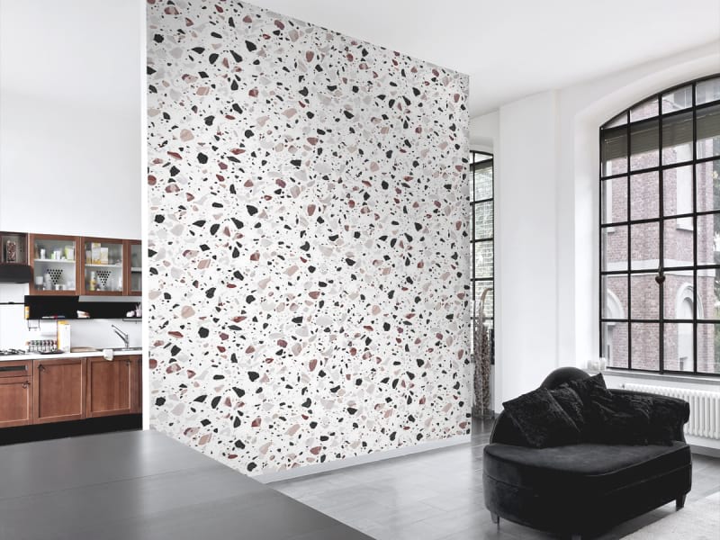 Fototapeta Heller Mosaikmarmor we wnętrzu salonu