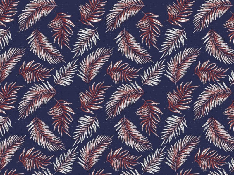 Fototapeta Braune Palmblätter