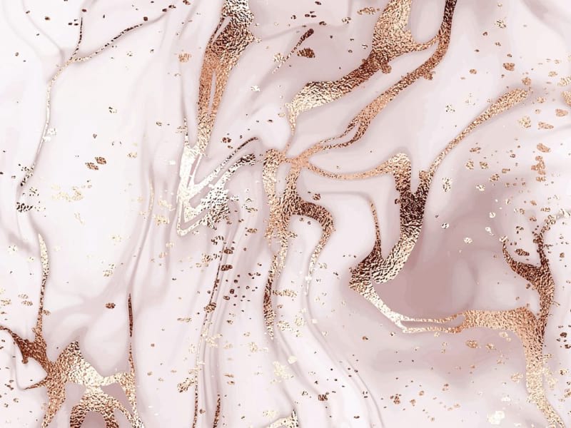 Fototapeta Goldener Pollen auf rosa Hintergrund