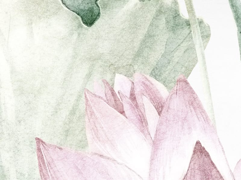 Fototapeta Bemalte Lilien fragment # 1