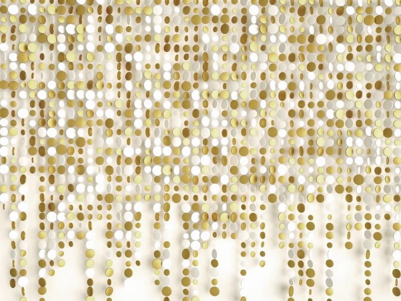 Fototapeta Goldener Tüll