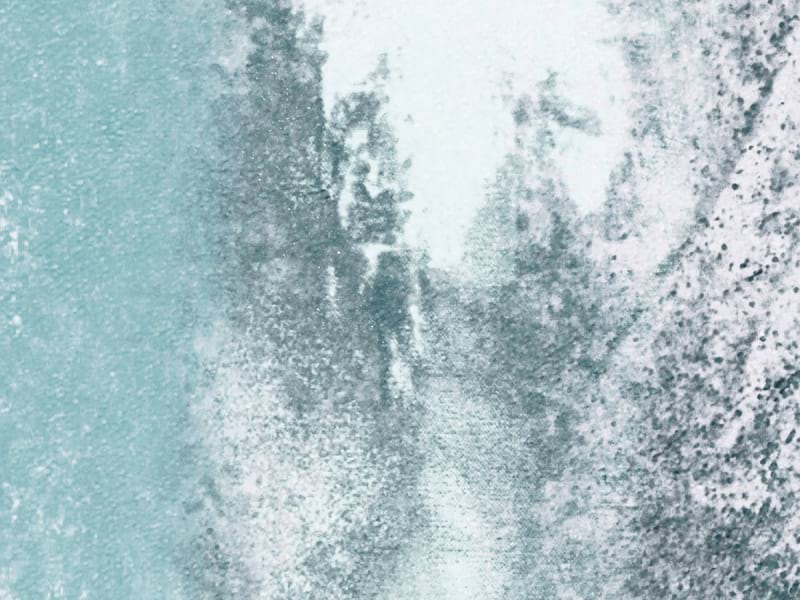 Fototapeta Meeresaquarell fragment # 1