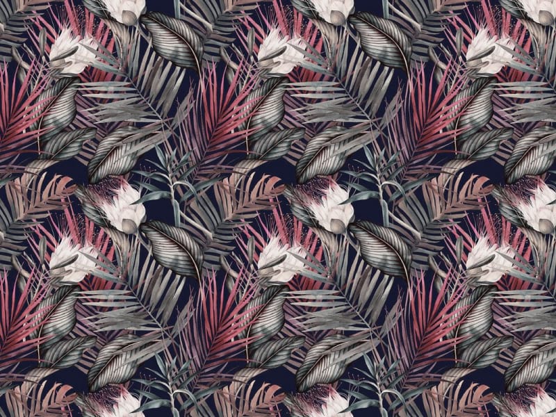 Fototapeta Rotgrüne Blätter