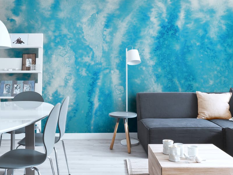 Fototapeta Welle im Meer we wnętrzu salonu