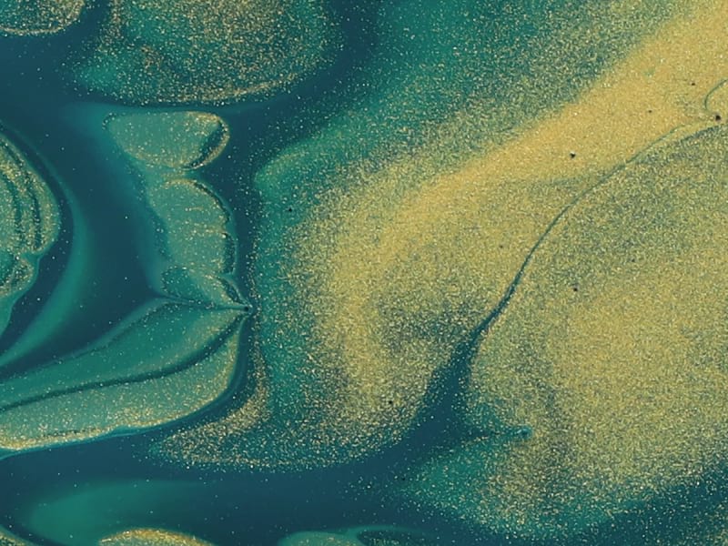 Fototapeta Grüner Sand fragment # 1