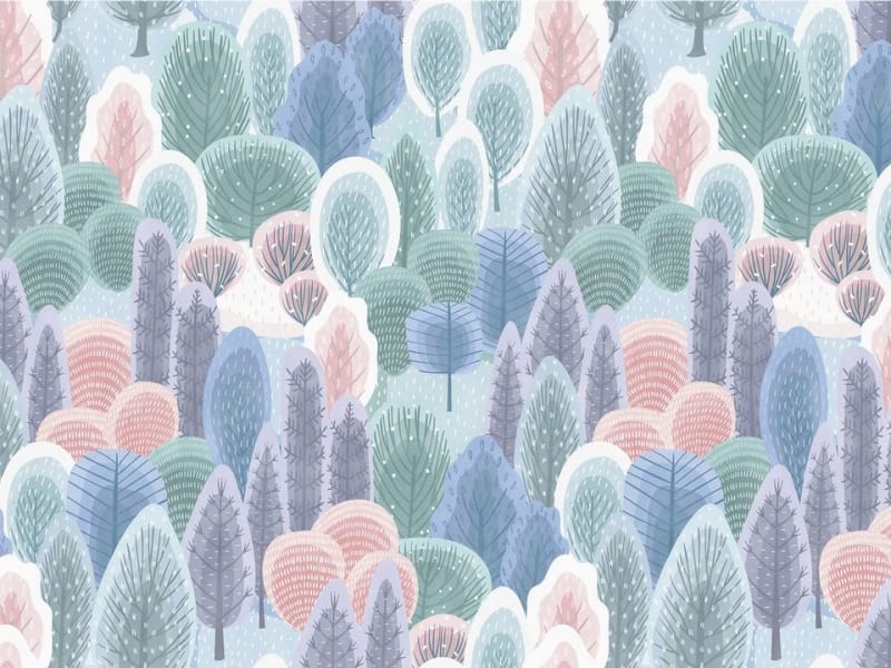 Fototapeta Bunter Wald