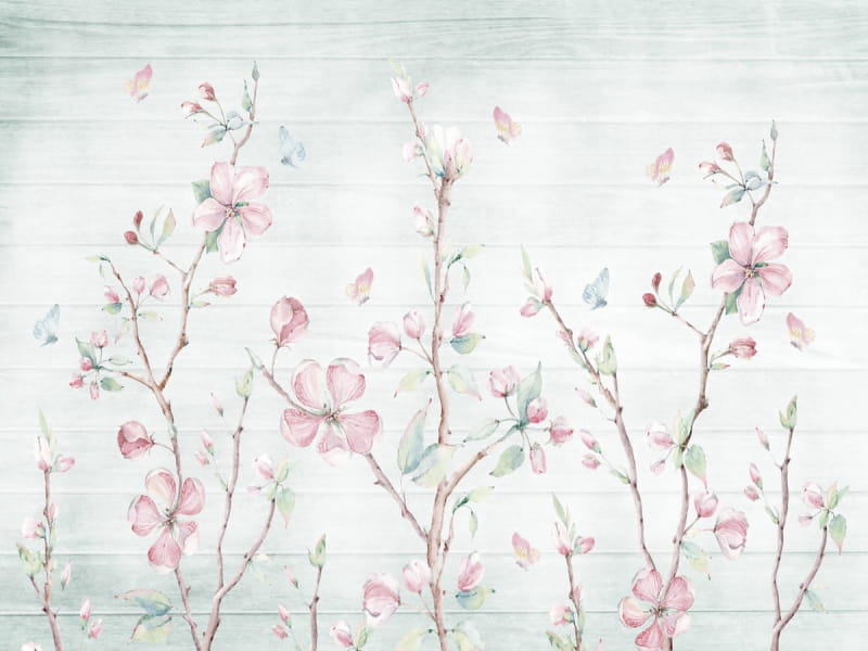 Fototapeta Garten der kontinuierlichen Blüte