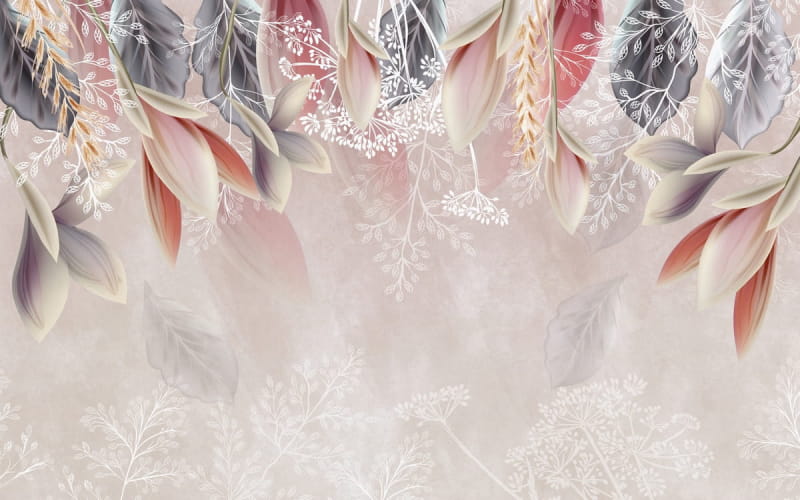 Fototapeta Erstaunliche wilde Blumen