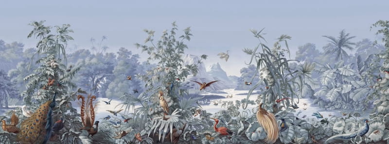 Fototapeta Paradiesvögel im Dschungel