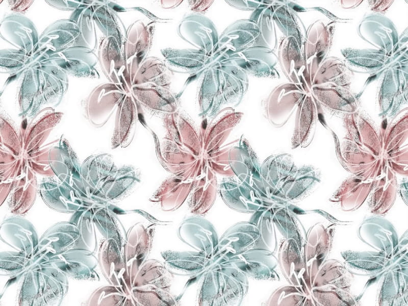 Fototapeta Blumenfluss