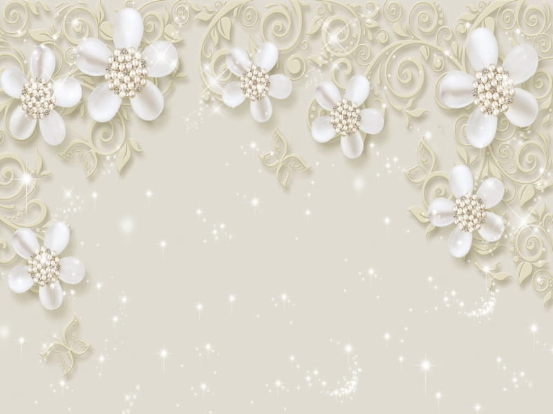 Fototapeta Magische Blumen 3D