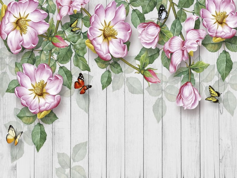 Fototapeta Teerosenblüte 3D