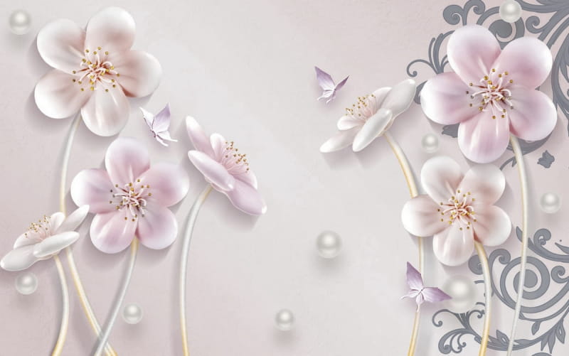 Fototapeta Göttliche Blumen 3D