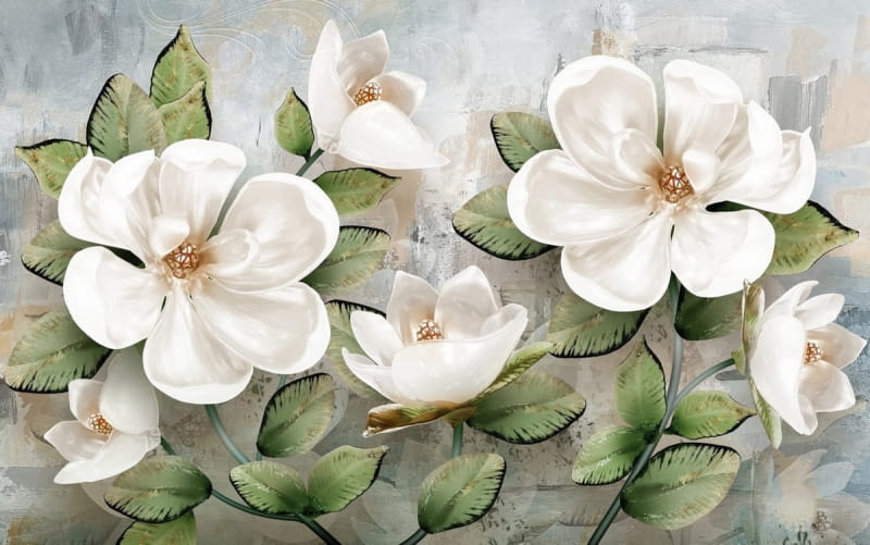 Fototapeta Perlmagnolie 3D