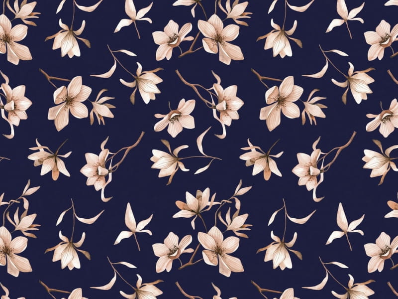 Fototapeta Fülle leuchtender Blumen