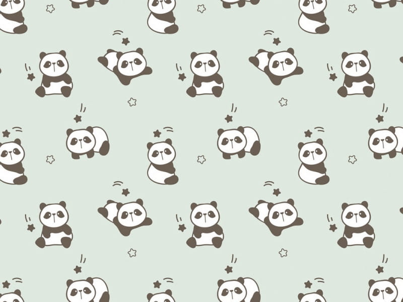Fototapeta Baby-Pandas