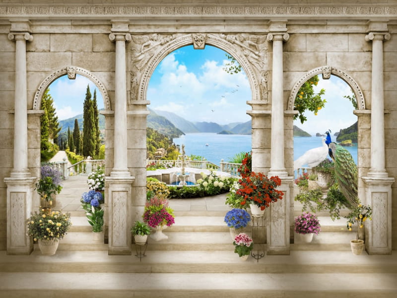 Fototapeta Bucht in Italien