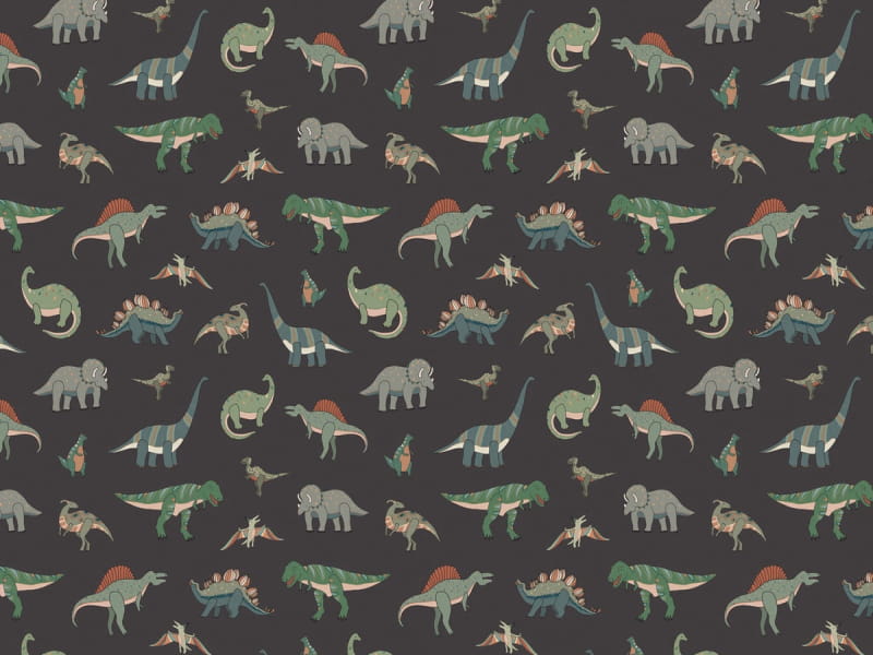 Fototapeta Dinosaurier-Sammlung