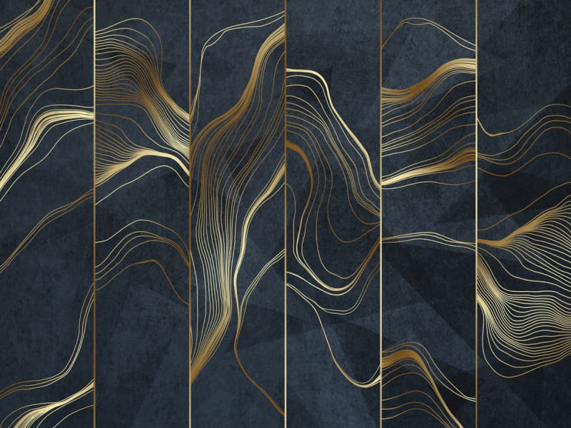 Fototapeta Goldener Strom
