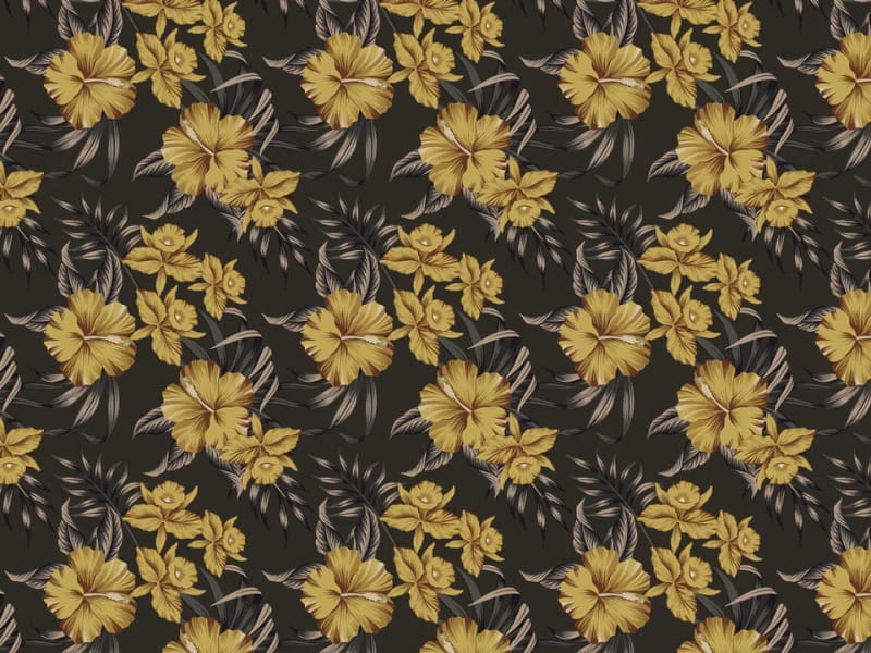 Fototapeta Wunderschöne goldene Blume