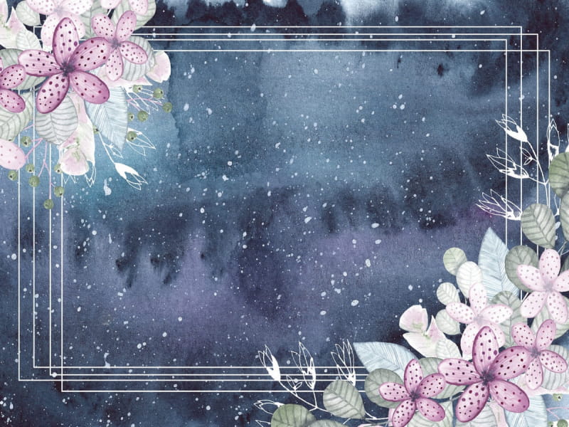Fototapeta Tropische Frühlingsblumen