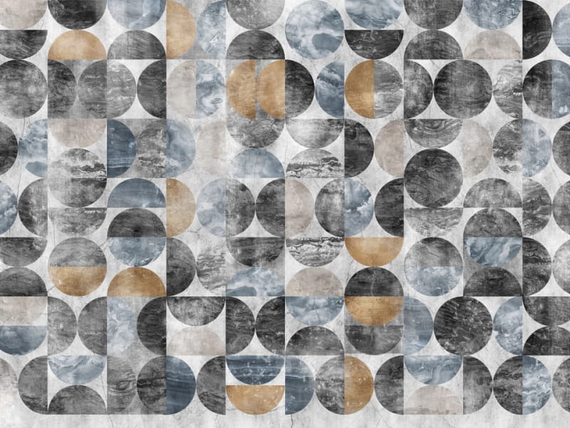 Fototapeta Mosaik mit Steinmuster