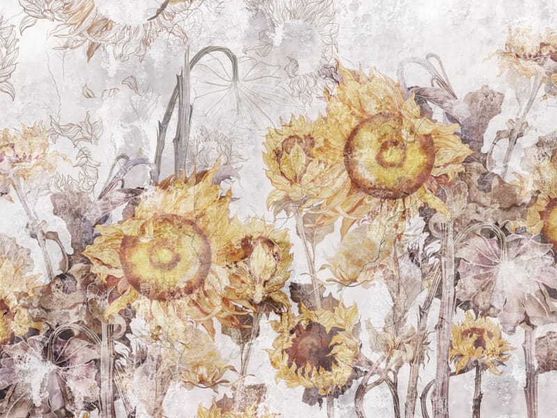 Fototapeta Sonnige Sonnenblumen