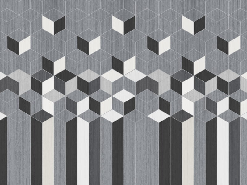 Fototapeta Graue Geometrie