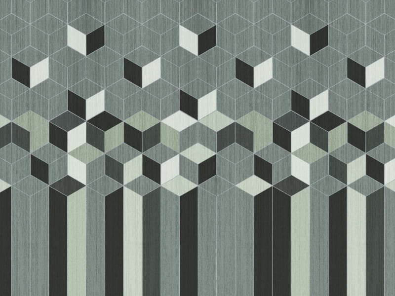Fototapeta Grüne Geometrie