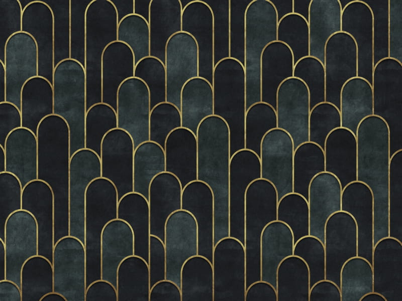 Fototapeta Grünes Mosaik