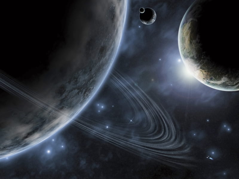 Fototapeta Planetensystem