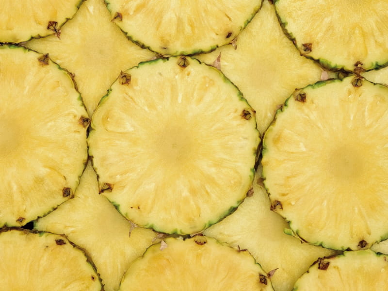 Fototapeta Saftige Ananas