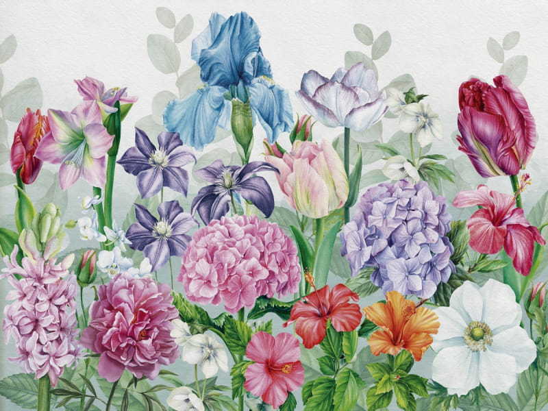 Fototapeta Gartenblumen