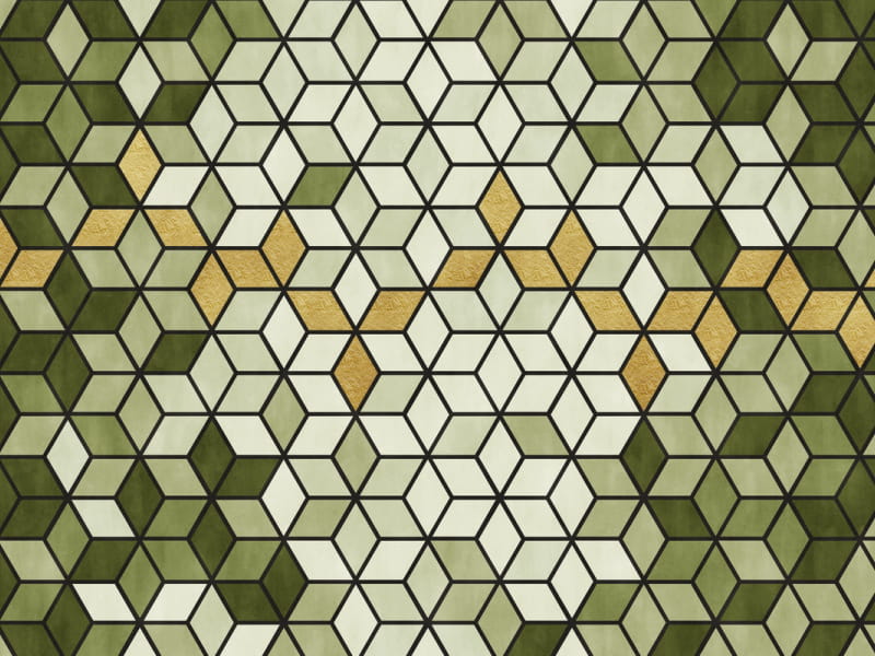 Fototapeta Diamanten sind grün