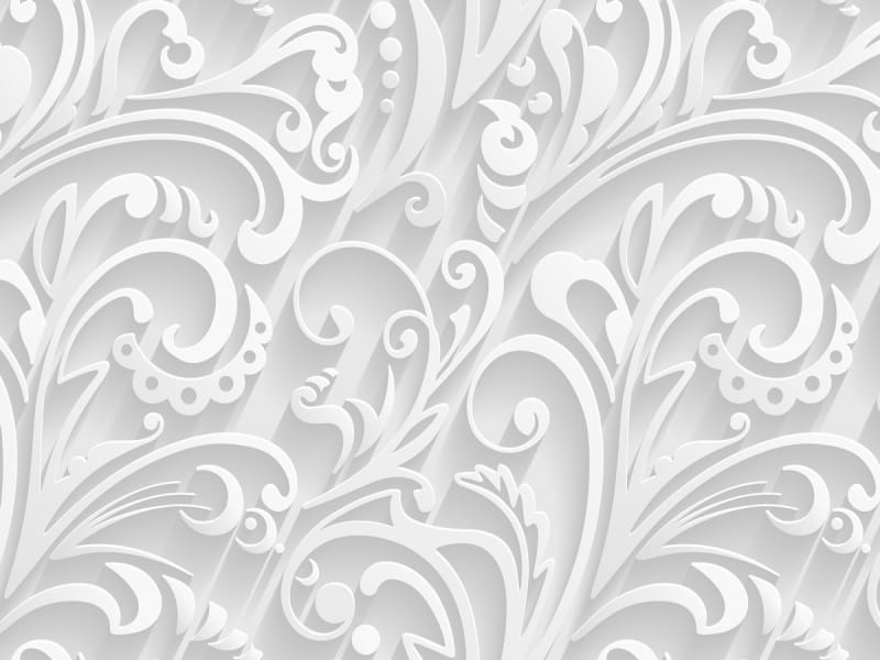 Fototapeta Blumenmuster 3D