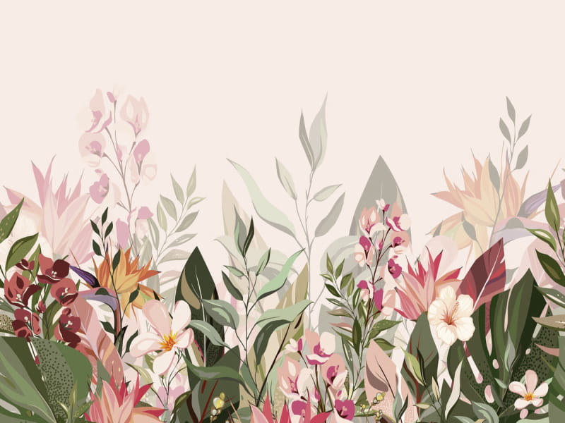Fototapeta Exotische Blumen