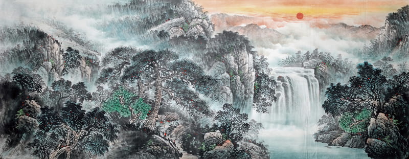 Fototapeta Berge von China