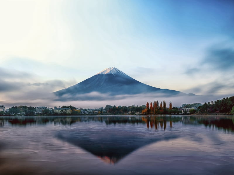 Fototapeta Das Geheimnis des Berges Fuji