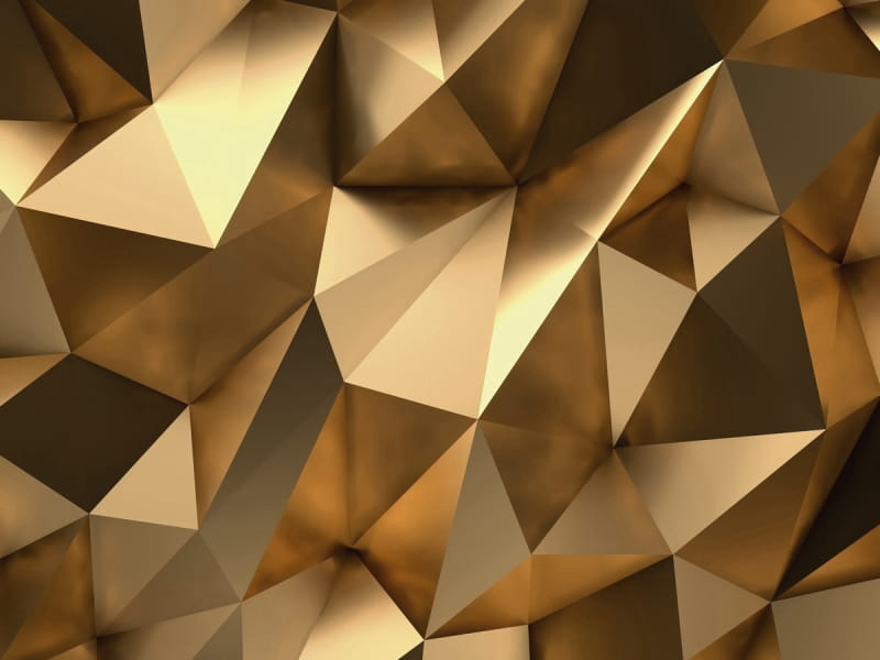 Fototapeta Goldene Wand 3D