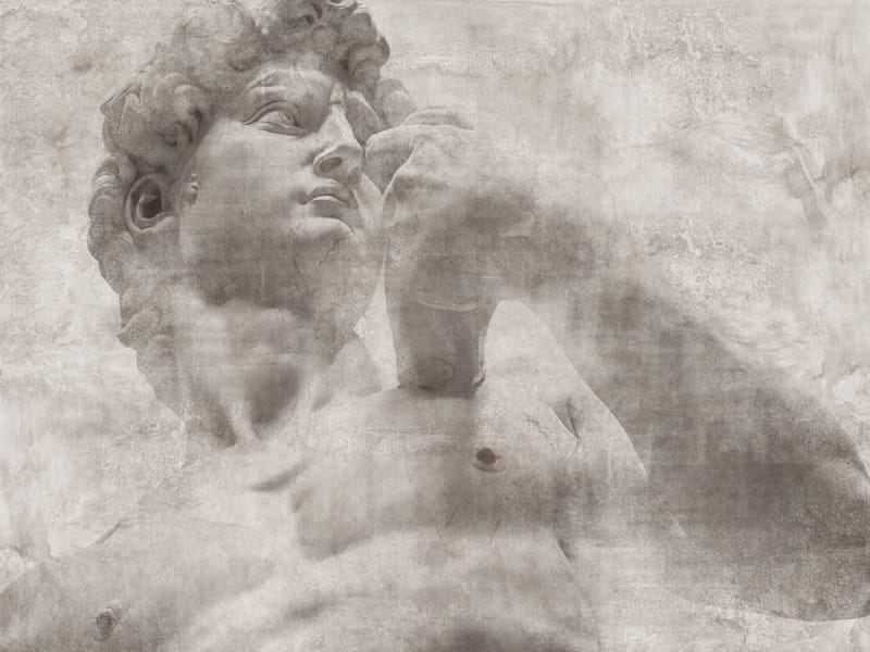 Fototapeta David, Fresko