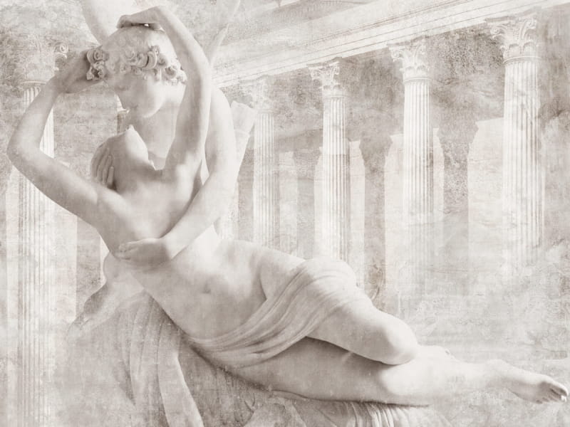 Fototapeta Amor und Psyche