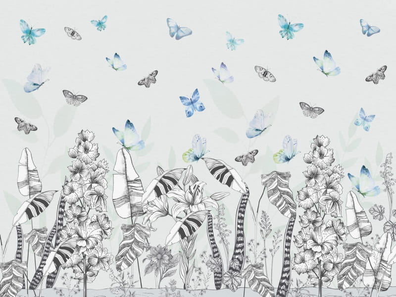 Fototapeta Schmetterlingsgarten